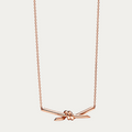 Knot necklace